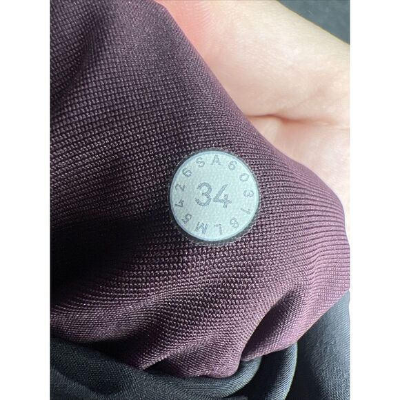 Lululemon ABC Pant Classic *34" Maroon Size 34 Athletic - Picture 13 of 13